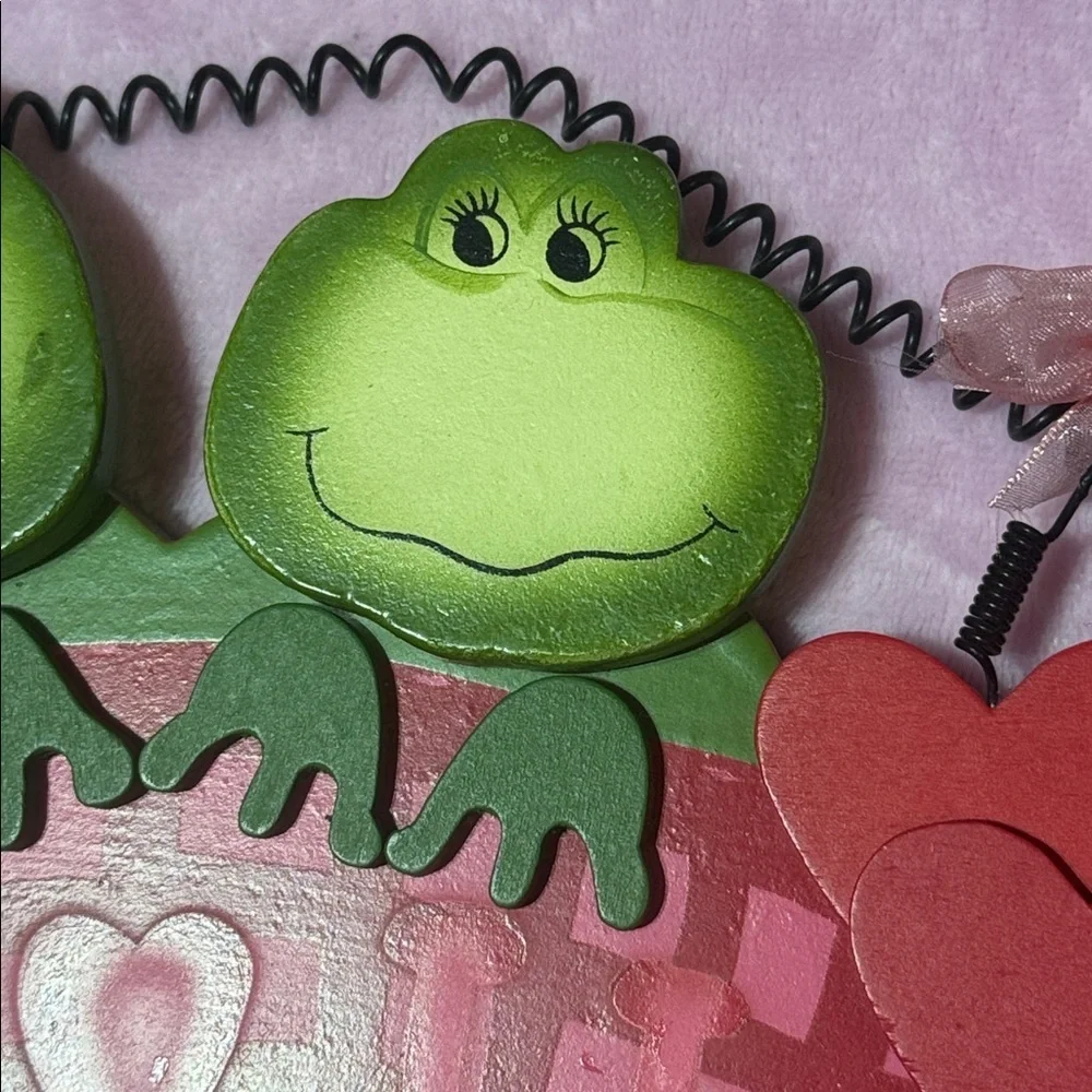 Frog | Decor sign | I love u